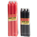 Long Time Burning Red Taper Dinner Candles with Good Quality